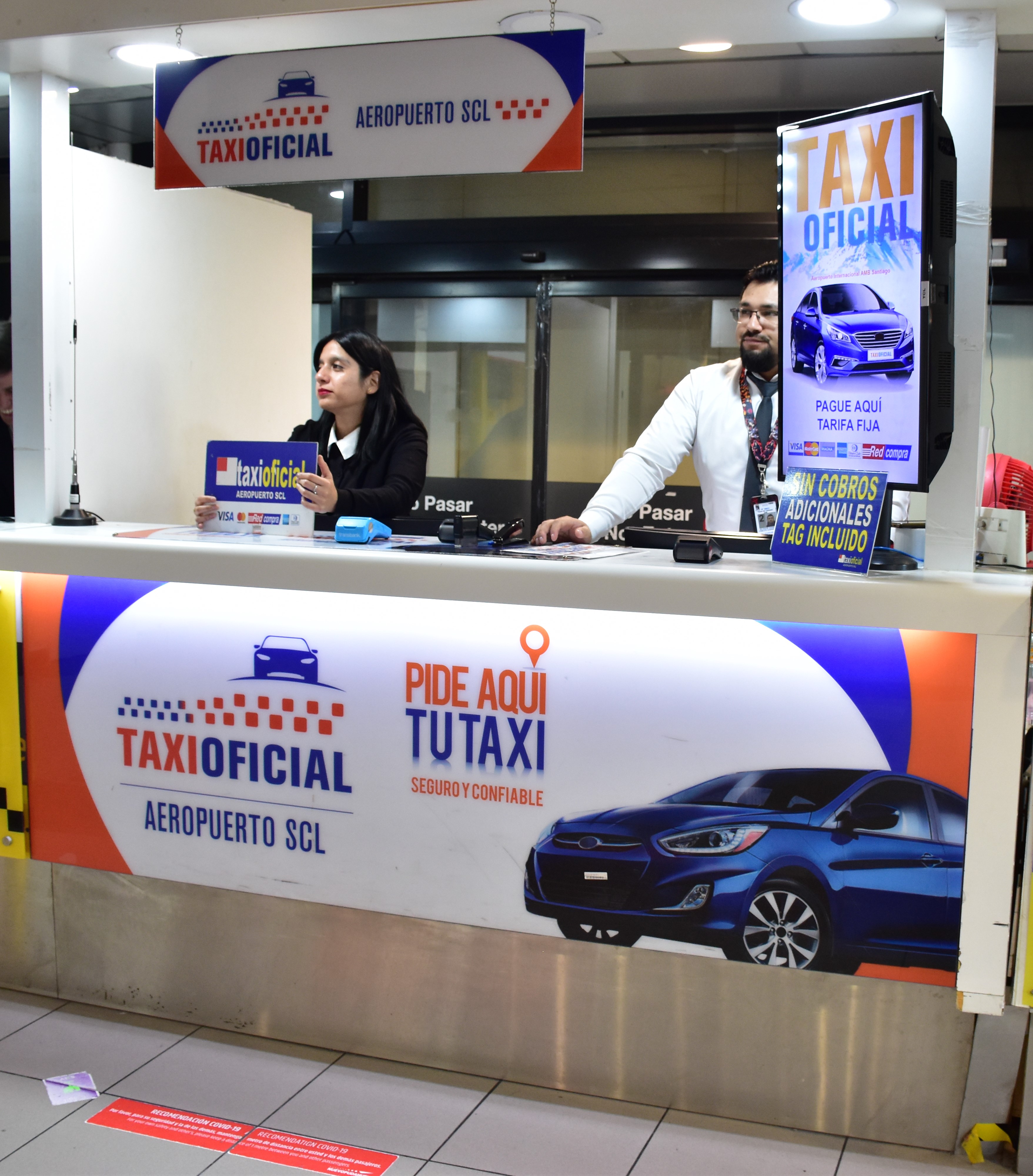 Counter Internacional 1 - Taxi Oficial Aeropuerto
